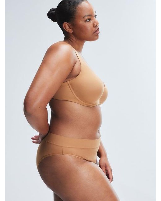 Savage X Brown Soft N' Savage Unlined Demi Bra