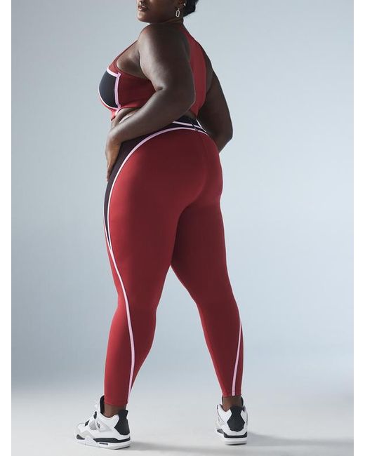 Savage X Red X Mesh High-waist Leggings