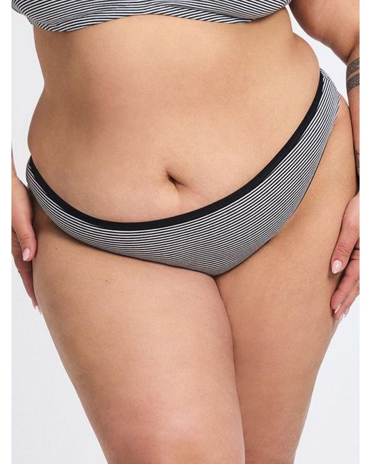 Savage X Gray Cotton Essentials Cheeky Knickers