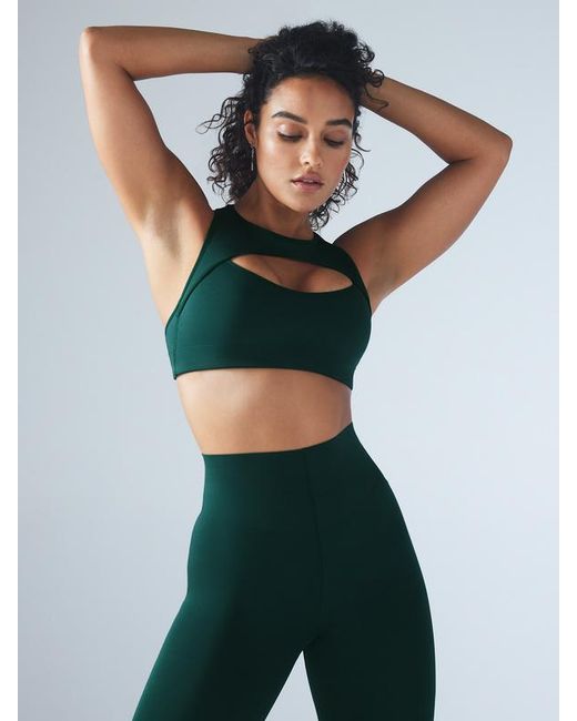 Savage X Green Hotline Medium-impact Sports Bra