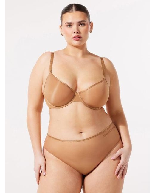 Savage X Natural Sheer X Demi Spacer Bra