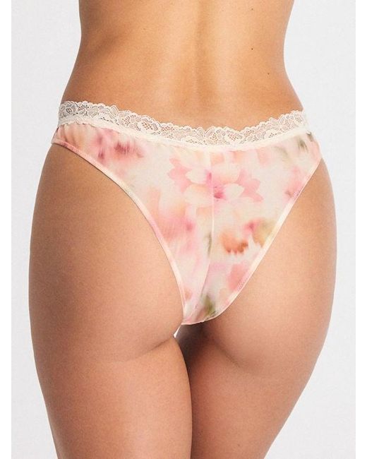 Savage X Natural Bare Flower Brazilian Panty