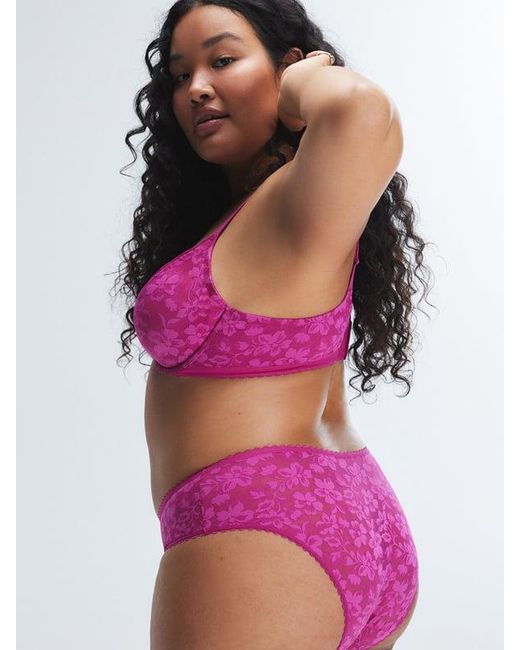 Savage X Pink Lavish Lace Hipster Panty