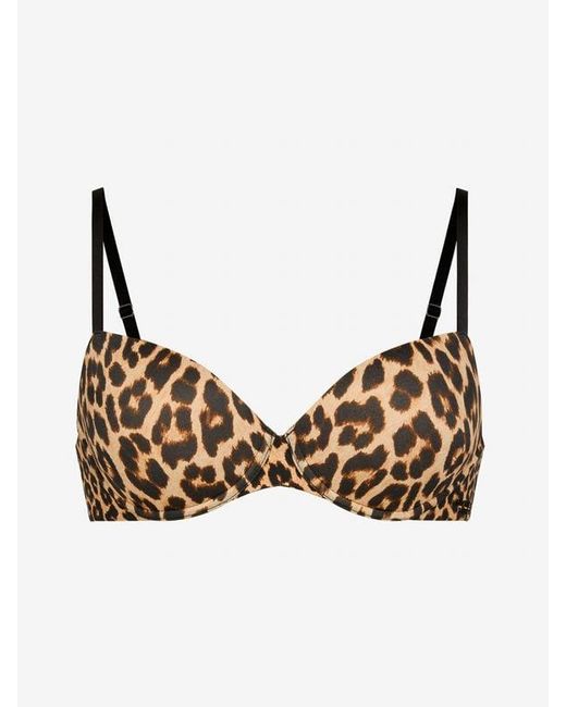 Savage X Brown Soft N' Savage Padded Demi Bra