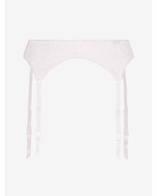 Savage X Natural Luxe Lace Garter Belt