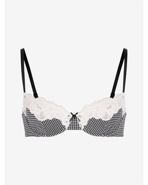 Savage X Gray Swirly Girly Unlined Low-cut Balconette Bra