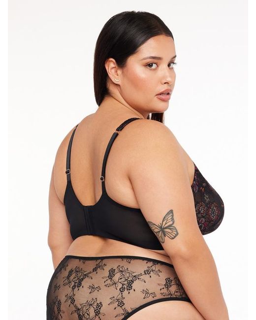Savage X Black Nymph Nouveau Lace Unlined Bra