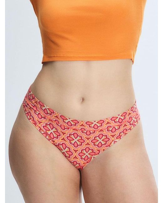 Savage X Red Cotton Essentials Cheeky Knickers