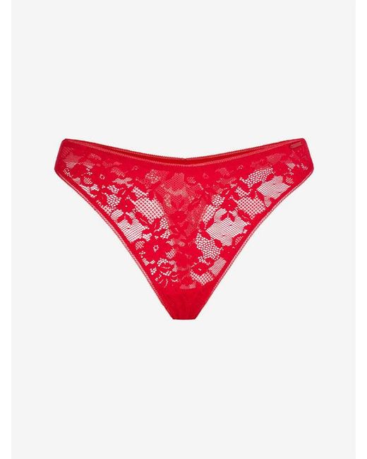 Savage X Pink Luxe Lace Thong Panty