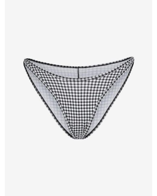 Savage X Blue Cotton Essentials High-leg Extra Cheeky Panty