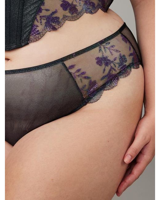 Savage X Black Midnight Sweat Cheeky Knicker