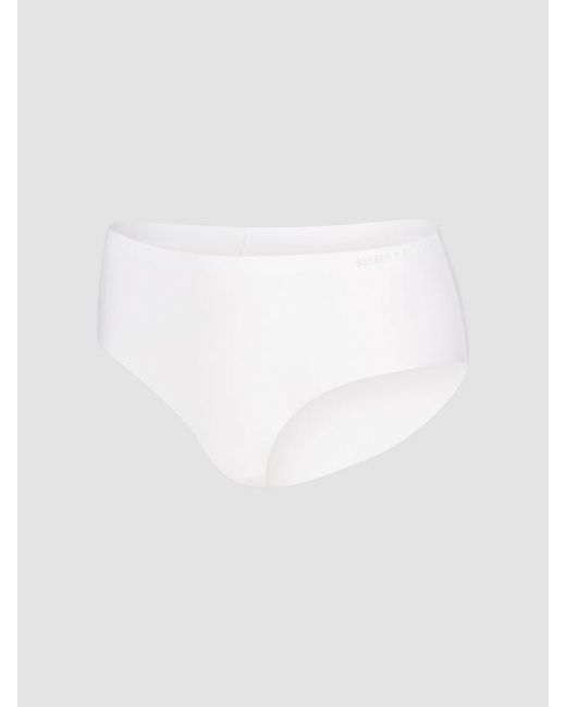 Savage X White New Microfiber No-show Hipster Panty