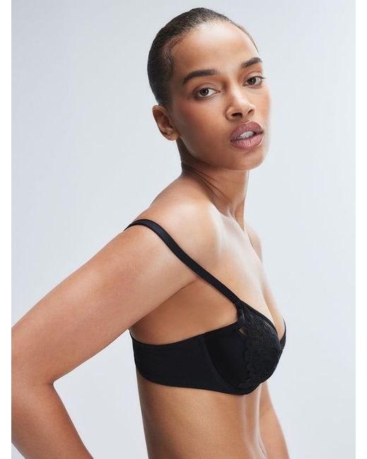Savage X Green Savage Not Sorry Half-cup Plunge Bra With Lace