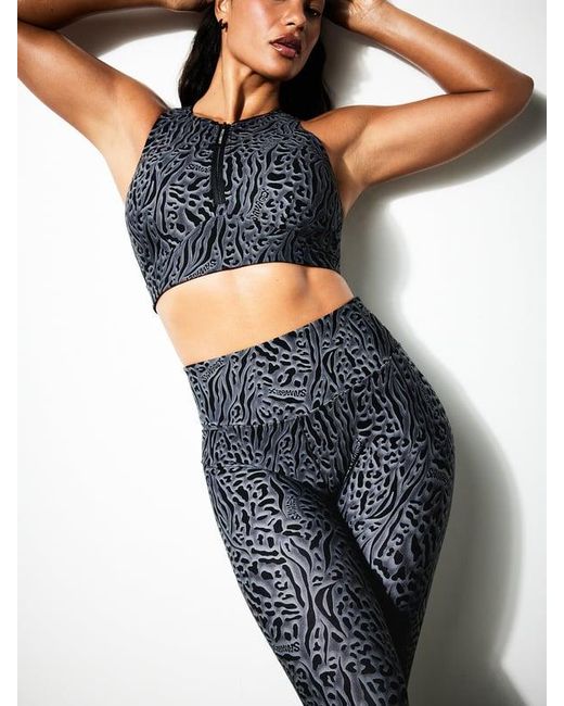Savage X Black Locked & Lifted High-waist Leggings