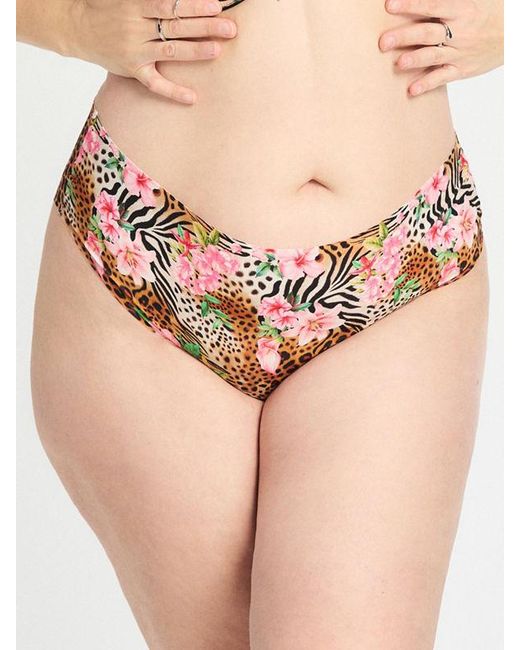 Savage X Pink No-show Hipster Knickers