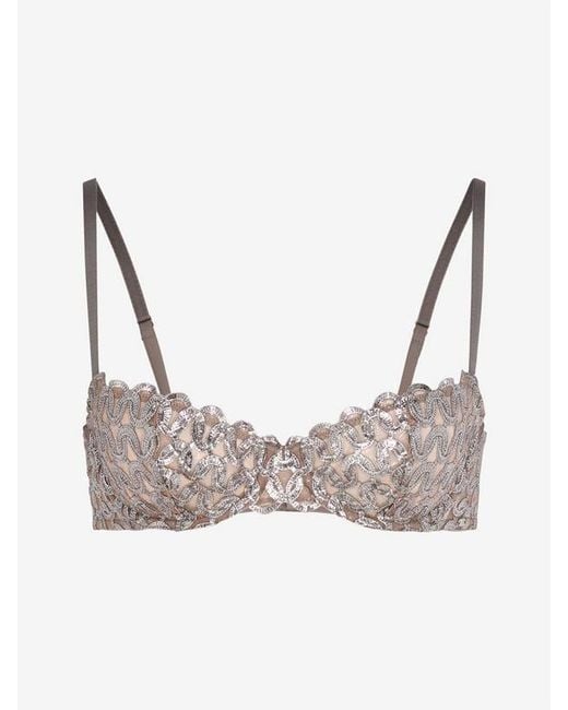 Savage X Multicolor Moonkissed Embroidered Low-cut Balconette Bra