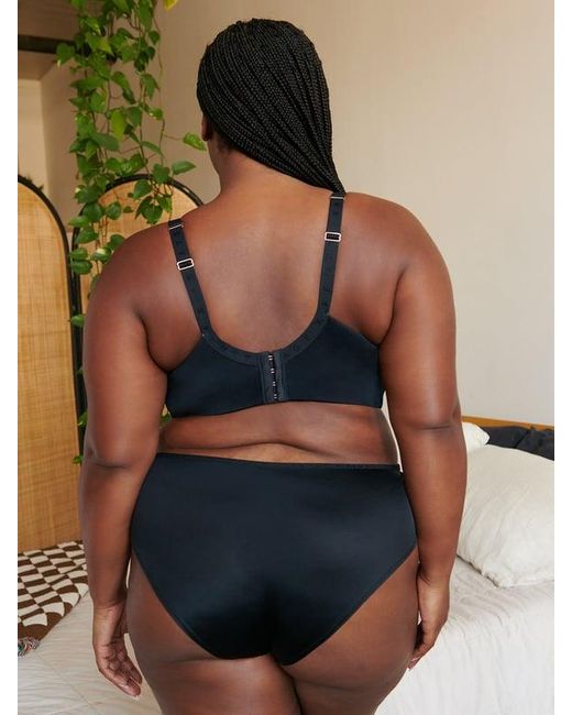 Savage X Black Core Microfiber Unlined Bra