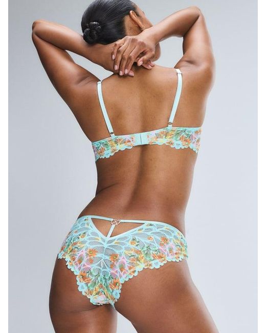 Savage X Blue Savage Not Sorry Unlined Lace Balconette Bra