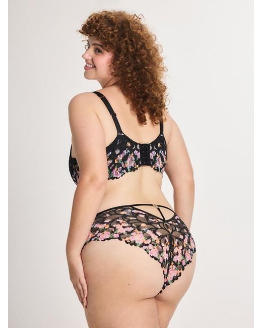 Savage X Black Savage Not Sorry Lace Cheeky Knickers