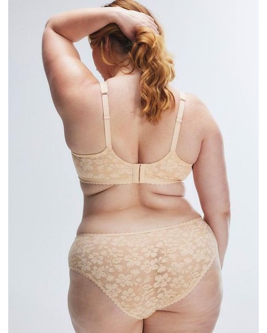 Savage X Natural Lavish Lace Unlined Full-coverage Bra