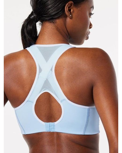 Savage X White Breakthru High-impact Sports Bra