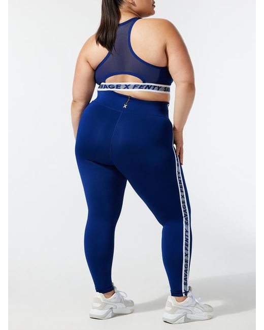 Savage X Blue Main Player High-waist Leggings