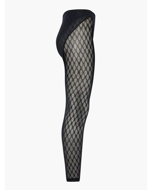 Savage X Blue Peak Performance High-waist X Mesh Leggings