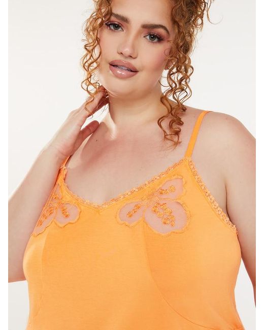 Savage X Orange A Peek Behind The Lace Cami
