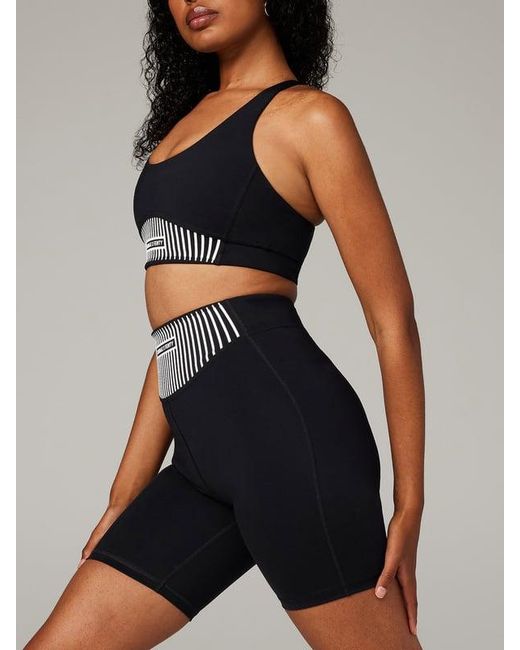 Savage X Black Xccentuate High-waist Bike Short