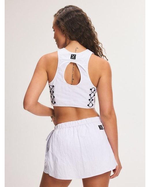 Savage X White City Girl Hike Vest