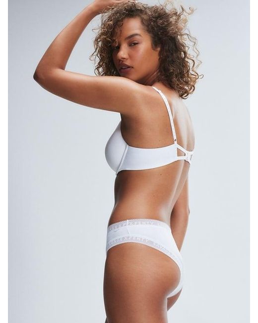 Savage X White New Microfiber T-shirt Bra