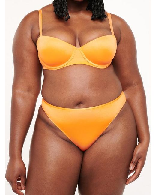 Savage X Gray Savage Not Sorry Open-back Strappy Brazilian Panty