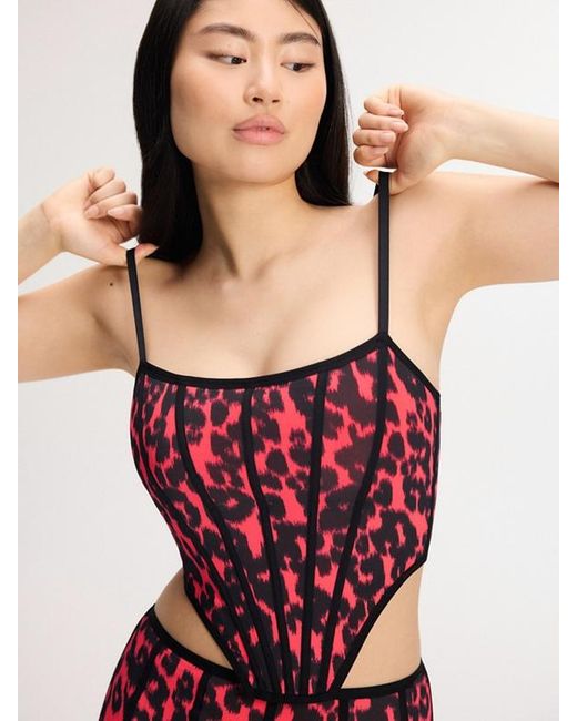 Savage X Red City Kitty Bustier