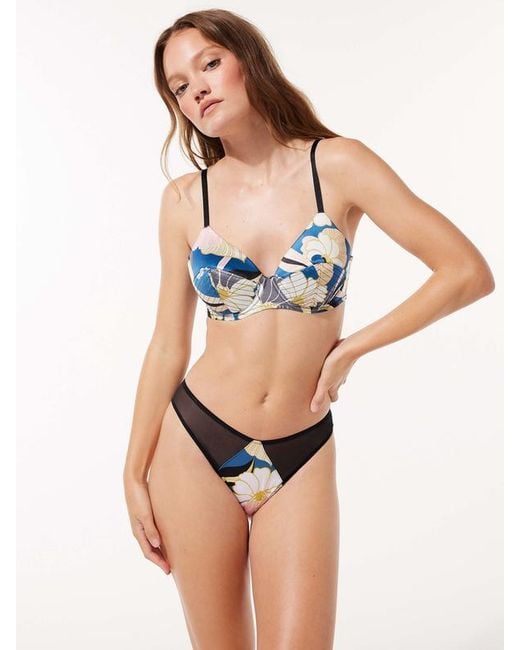 Savage X Blue Sexties Bullet Bra