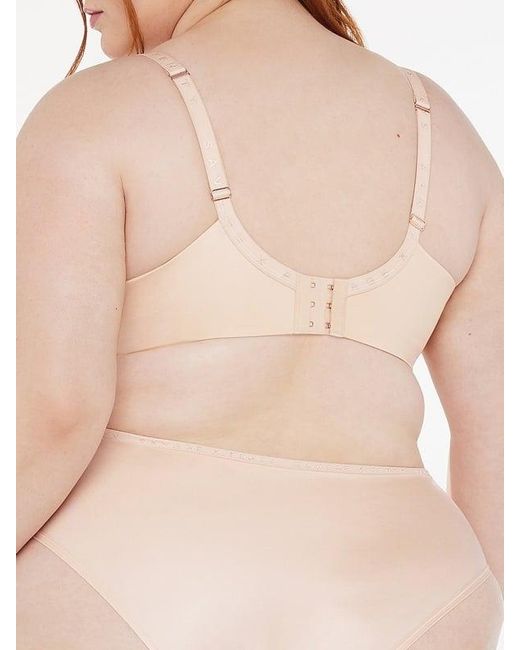 Savage X Natural New Microfiber Unlined Plunge Bra
