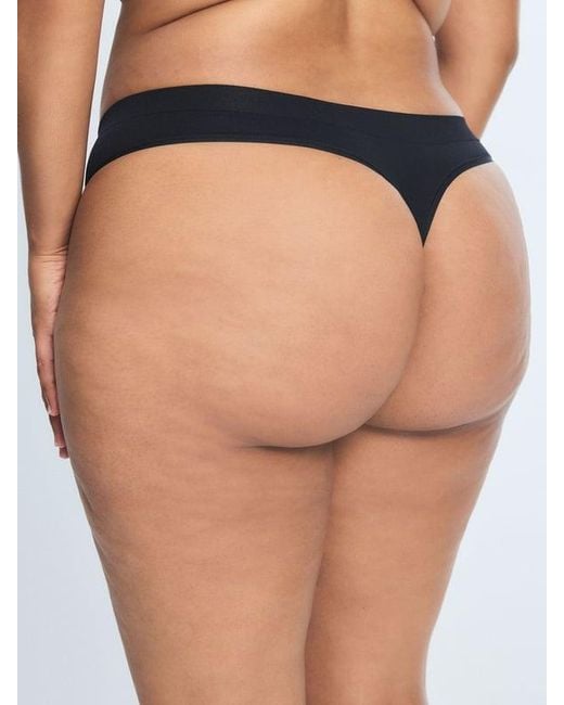 Savage X Black Seamless High-waist Thong