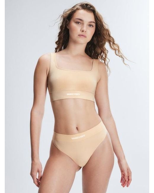 Savage X Natural Seamless High-waist Thong Knicker