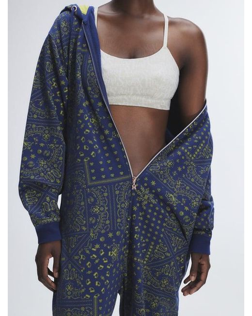 Savage X Blue Forever Savage Hooded Onesie