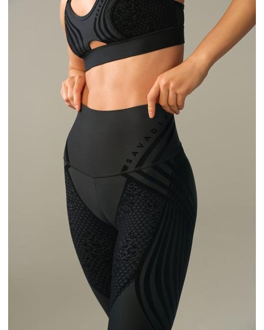 Savage X Blue Special Fx High-waist Leggings