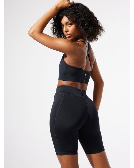 Savage X Black Band-it High-waist Bike Shorts