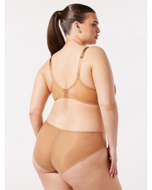 Savage X Natural Sheer X Demi Spacer Bra
