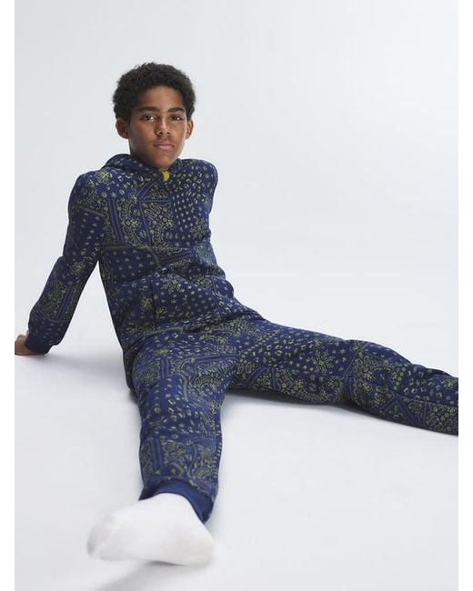Savage X Blue Forever Savage Hooded Kids Onesie