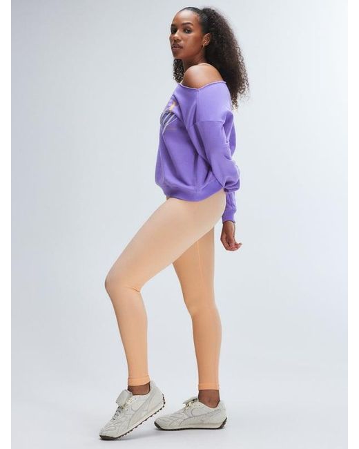 Savage X Purple Seamless Rib Sport High-waist Legging