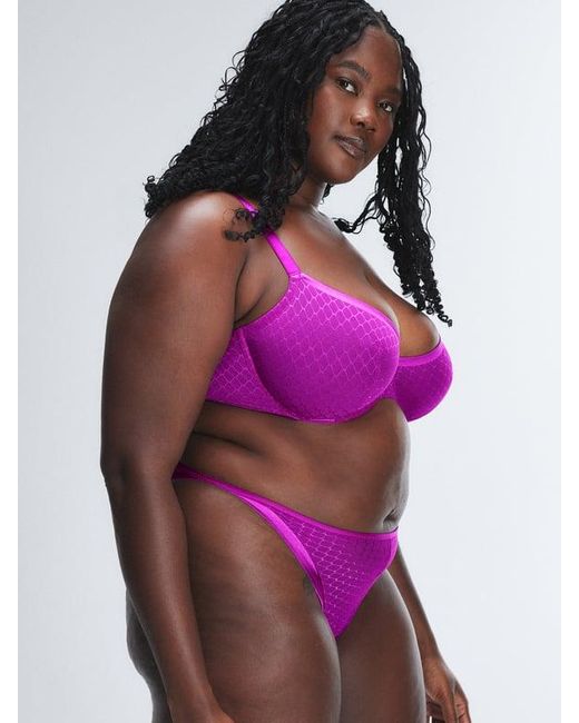 Savage X Pink Show N' Tell Mesh String Bikini Knickers