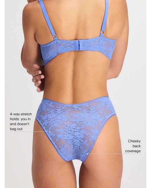 Savage X Natural Luxe Lace Cheeky Panty