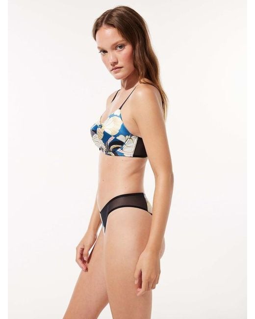 Savage X Blue Sexties Bullet Bra