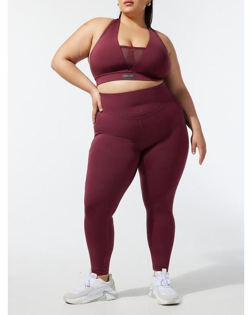Savage X Red Locked & Lifted High-waist Leggings
