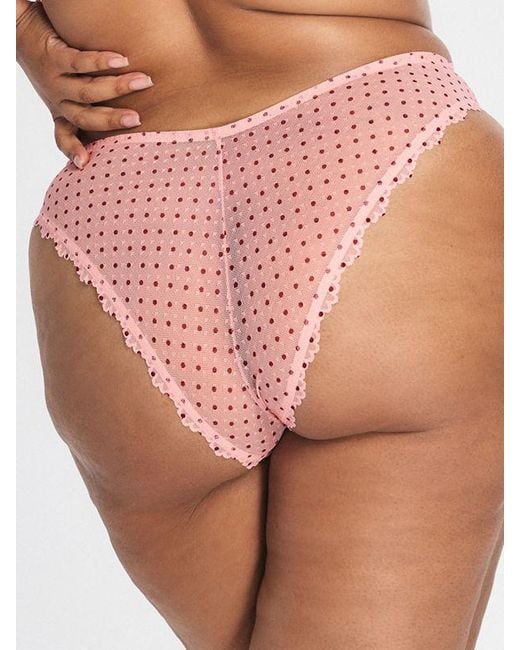 Savage X Pink Tied Intentions Brazilian Knickers