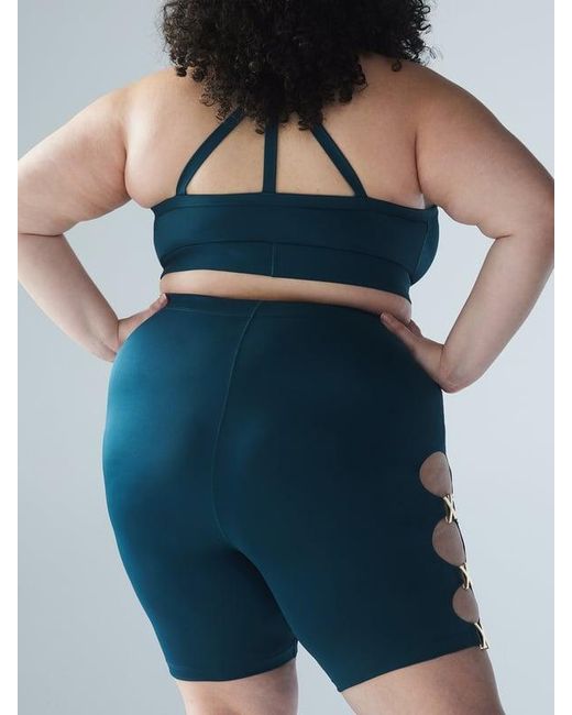 Savage X Blue Savagexxx Bike Shorts