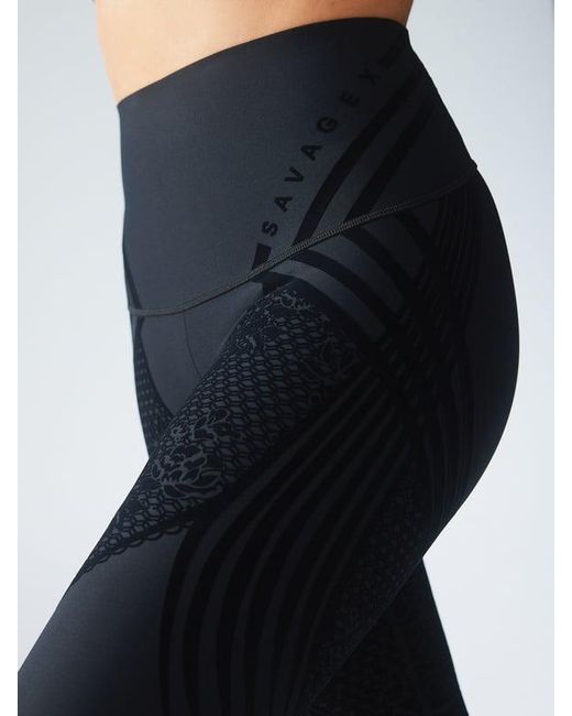 Savage X Blue Special Fx High-waist Leggings